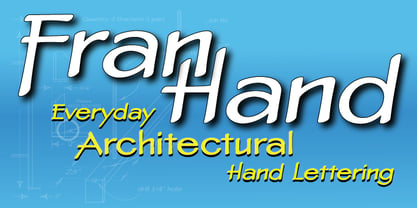 Fran Hand Font Poster 1