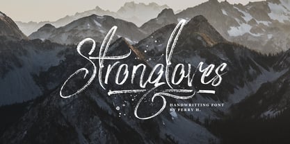 Strongloves Font Poster 8