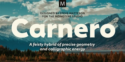 Carnero Font Poster 1