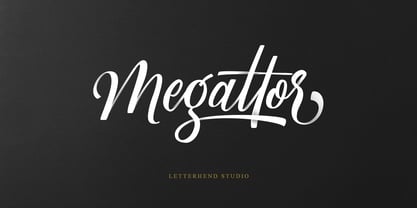 Megattor Font Poster 7
