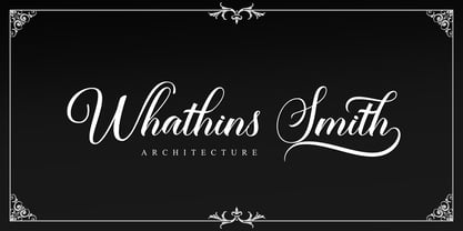 Athan Script Font Poster 5