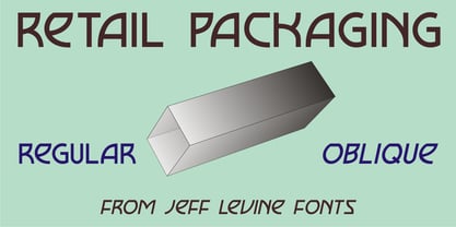 Retail Packaging JNL Font Poster 5