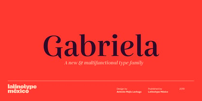 Gabriela Font Poster 15