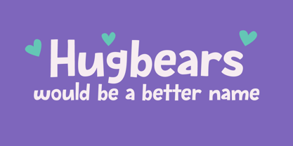 Bugbear Font Poster 2
