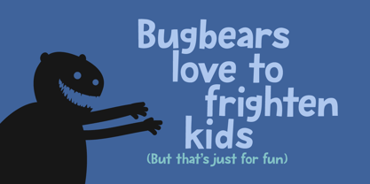 Bugbear Font Poster 4