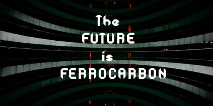 Ferrocarbon Font Poster 6