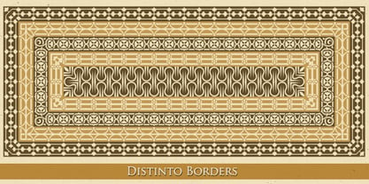 MFC Distinto Borders Font Poster 6