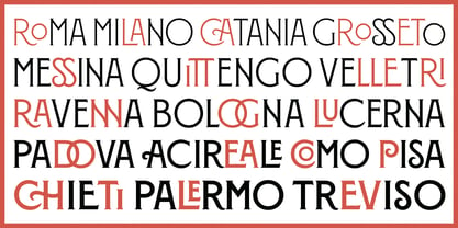 Montecatini Pro Font Poster 4