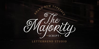 The Majority Font Poster 6