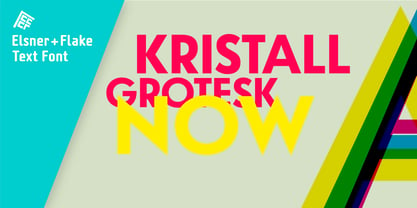 Kristall Now Pro Font Poster 6