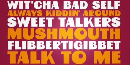 Mushmouth PB Font Poster 1