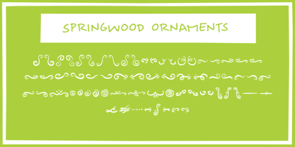 Springwood Font Poster 1