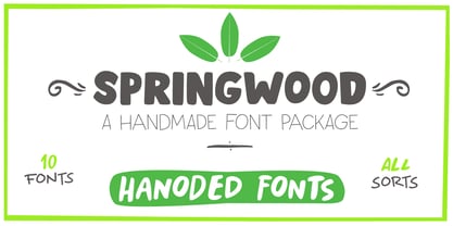 Springwood Font Poster 5