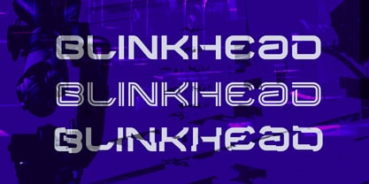 BlinkHead Font Poster 5