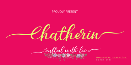 Chatherin Font Poster 1