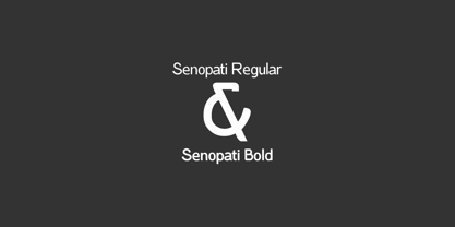 Senopati Font Poster 6