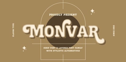 Monvar Font Poster 1
