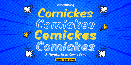 Comickes Font Poster 1