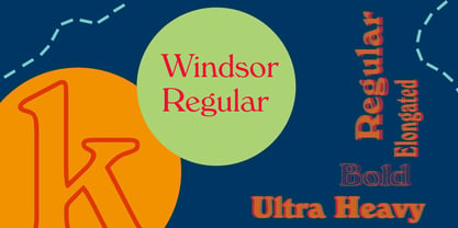 Windsor Font Poster 5