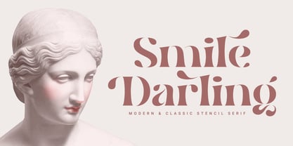 Smile Darling Font Poster 1