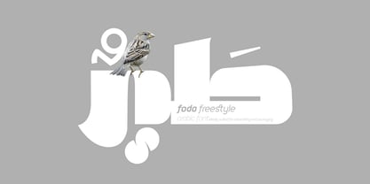 Foda Freestyle Font Poster 1
