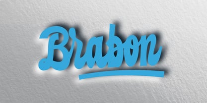 Brabon Font Poster 1