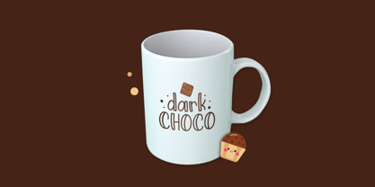 Homemade Choco Font Poster 2