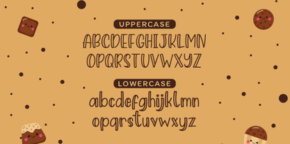Homemade Choco Font Poster 5