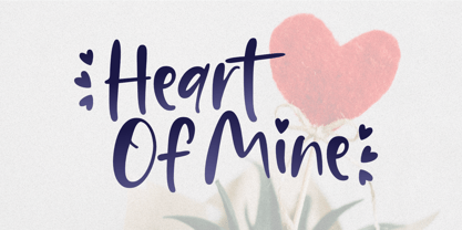 Heart Of Mine Font Poster 1