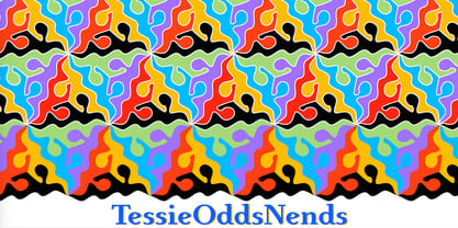 TessieOddsNends Font Poster 4