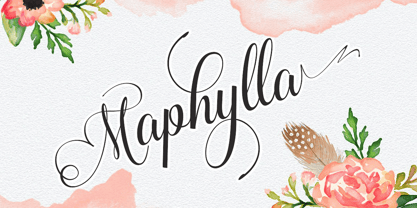 Maphylla Font Poster 5