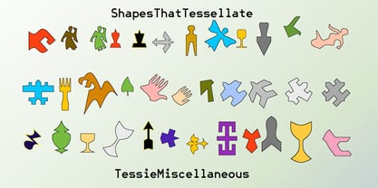 TessieMiscellaneous Font Poster 4