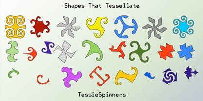 TessieSpinners Font Poster 2