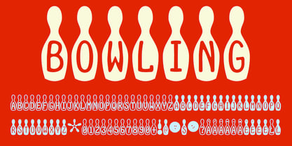 Bowling Fuente Póster 4