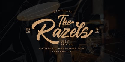 The Razels Font Poster 13