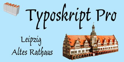 Typoskript Pro Font Poster 1