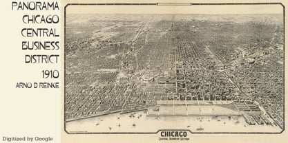 Chicago Ornaments Font Poster 5