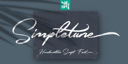 Simpletune Font Poster 8