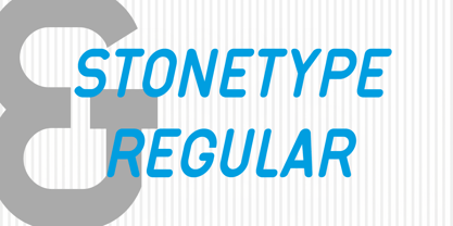 Stonetype Fuente Póster 4