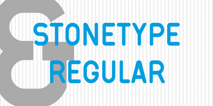 Stonetype Fuente Póster 5