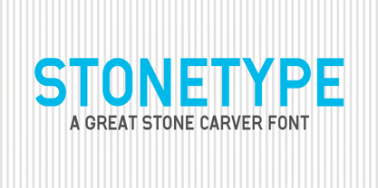 Stonetype Font Poster 10