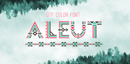 Aleut Font Poster 5