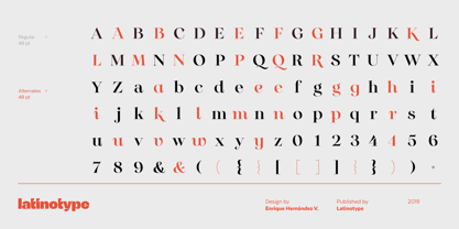 Monckeberg Font Poster 14