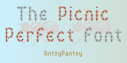 AntsyPantsy Fuente Póster 4