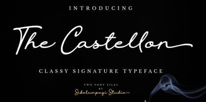 The Castellon Font Poster 1