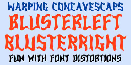 Bluster Font Poster 5