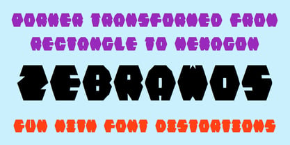 Zebraw Font Poster 4