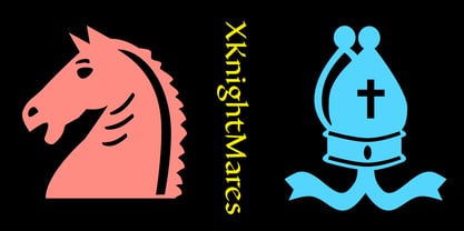 XKnightMares Font Poster 1