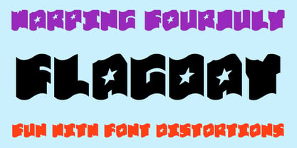 FlagDay Font Poster 5