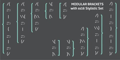 Macho Modular Fuente Póster 7